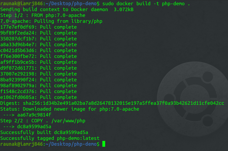How to Create a PHP Docker Container? - GeeksforGeeks