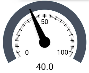 Flutter Gauge Type 1