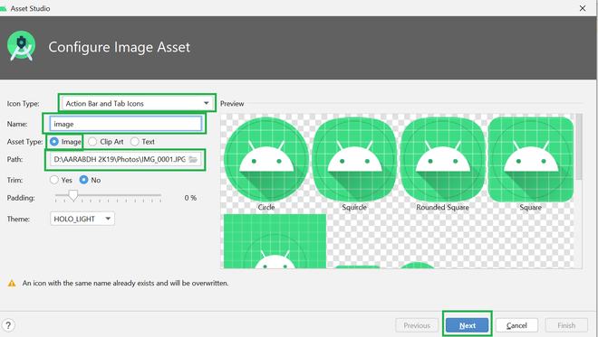 How to Add Image to Drawable Folder in Android Studio? - GeeksforGeeks