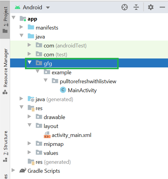 How to Rename Package Name in Android Studio? - GeeksforGeeks