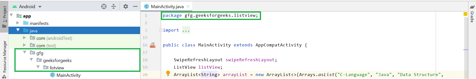 How to Rename Package Name in Android Studio? - GeeksforGeeks