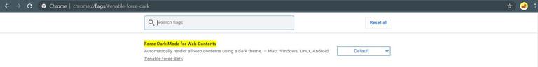 How to Force Dark Mode on Web Contents in Chrome - GeeksforGeeks