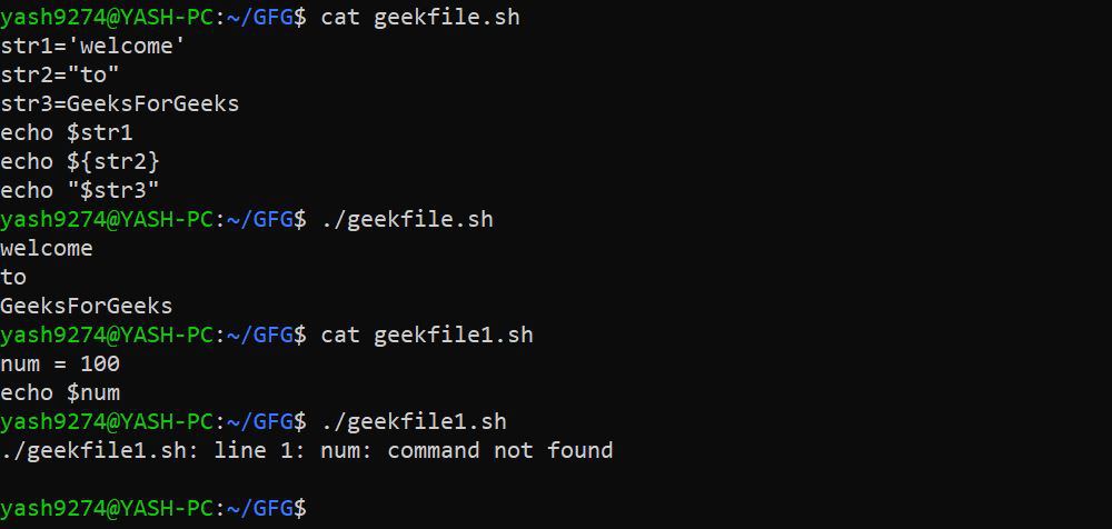 String Manipulation In Shell Scripting - Geeksforgeeks