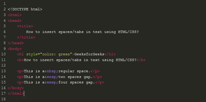 comment-ins-rer-des-espaces-tabulations-dans-du-texte-en-html-css-stacklima