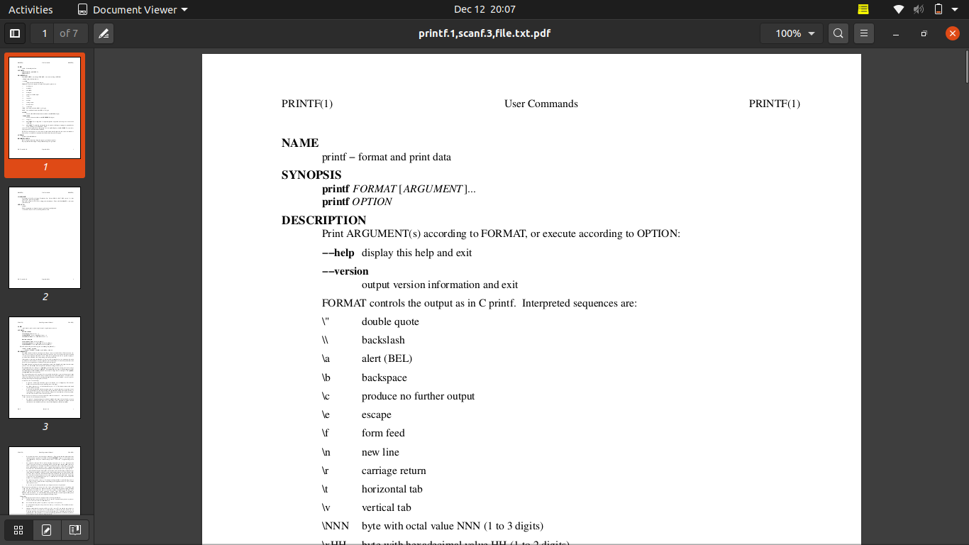 2. To concatenate multiple files into one pdf.