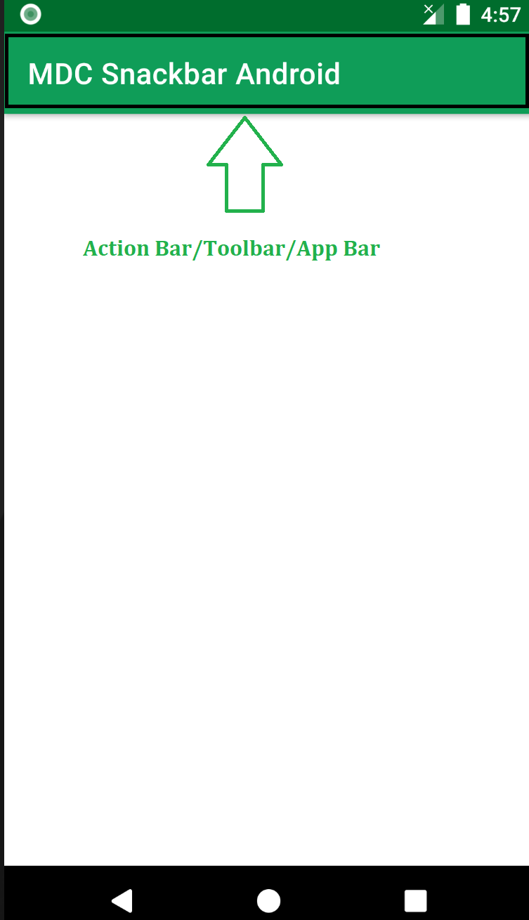 How to Add and Customize Back Button of Action Bar in Android? -  GeeksforGeeks