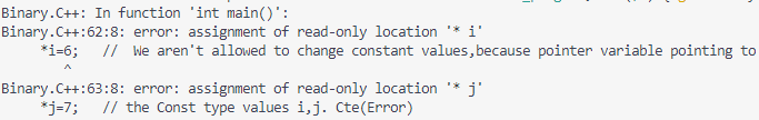 c const member variable assignment operator