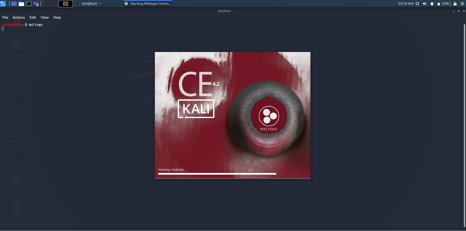 Maltego Tool in Kali Linux - GeeksforGeeks