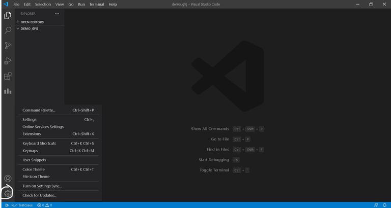 How to create the boilerplate code in VS Code? - GeeksforGeeks