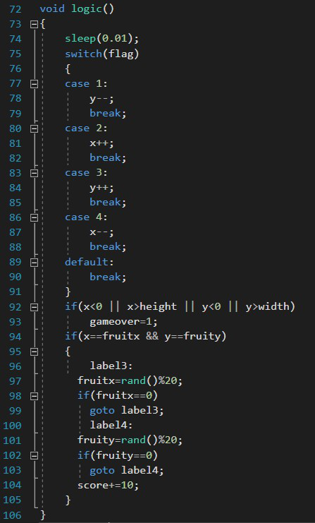 Snake Game In C++ - CopyAssignment