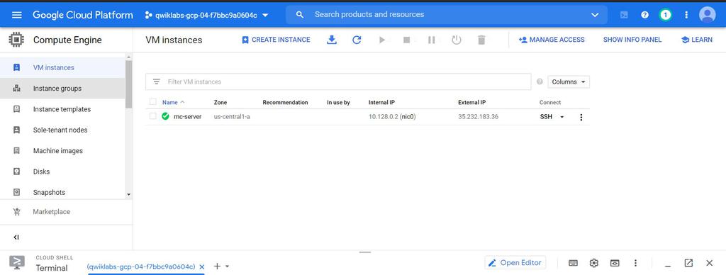 Google Cloud Platform - Setting Up a Game Server - GeeksforGeeks