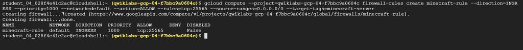 Google Cloud Platform - Setting Up a Game Server - GeeksforGeeks