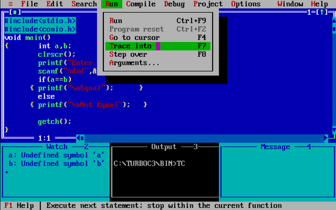 turbo debugger dosbox