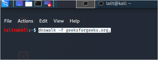 dnswalk in linux