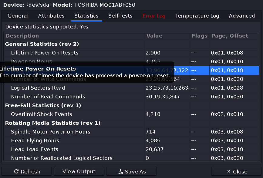 ssd health check arch linux