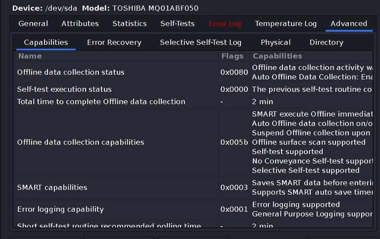 GSmartControl - Tool to Check SSD/HDD Health on Linux - GeeksforGeeks