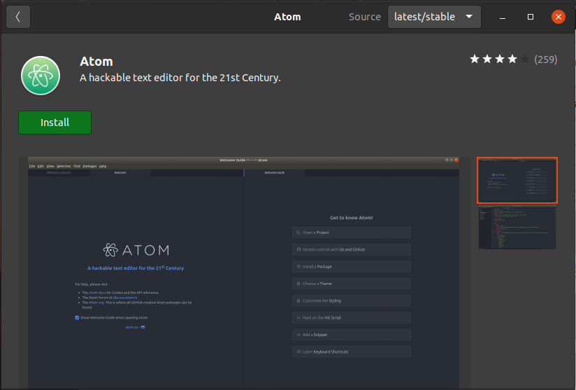 How to Install Atom Text Editor in Linux GeeksforGeeks