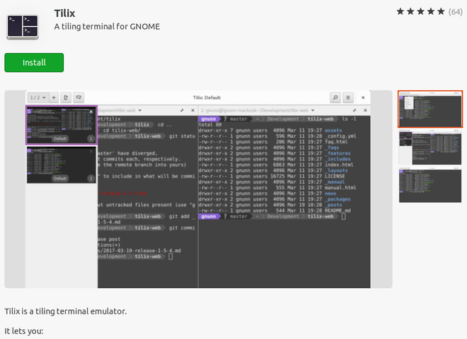 How to Install Tilix Terminal Emulator in Ubuntu/Fedora/Arch Linux ...