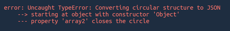 How To Print A Circular Structure In A Json Like Format Using Javascript ?  - Geeksforgeeks