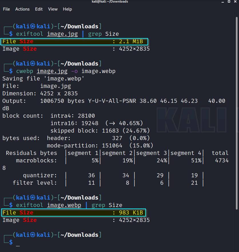 How to Convert Images to webp Open Source Format in Linux