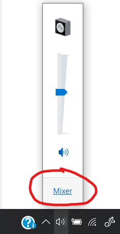 how to get to volume mixer for mac