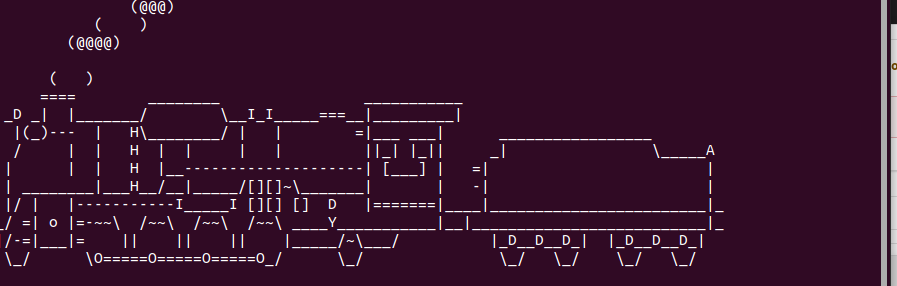 Linux Fun to Display Steam Locomotive on Terminal