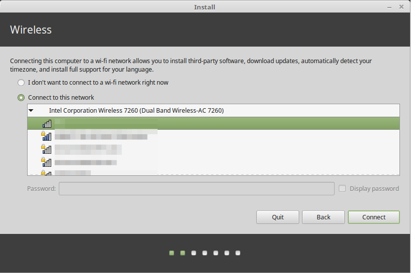 Linux Mint installation