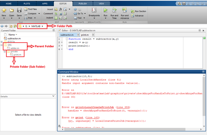 matlab print