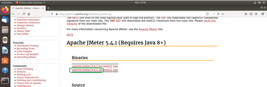 download apache jmeter