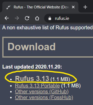 How to Burn Linux ISO Files using rusuf