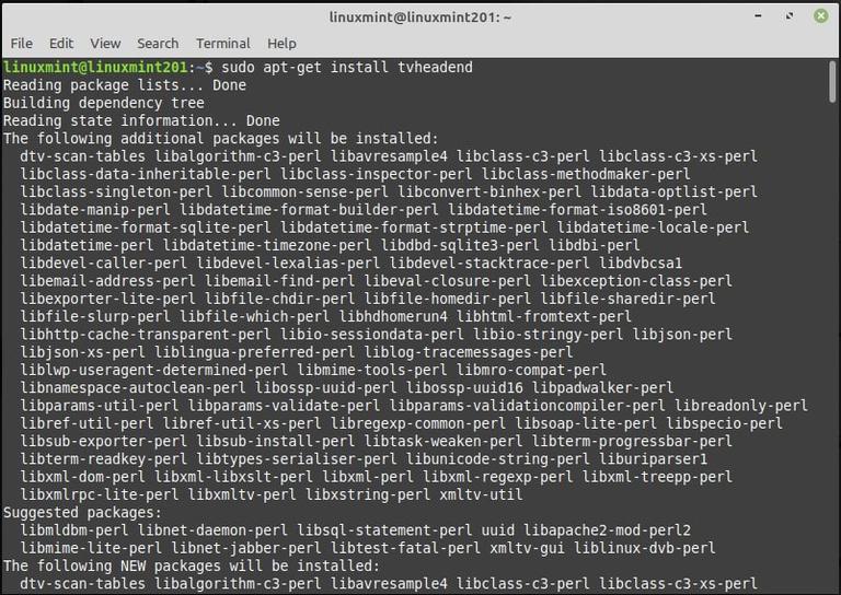 Installing Open Source TV Streaming Server TvHeadend in Linux Mint ...