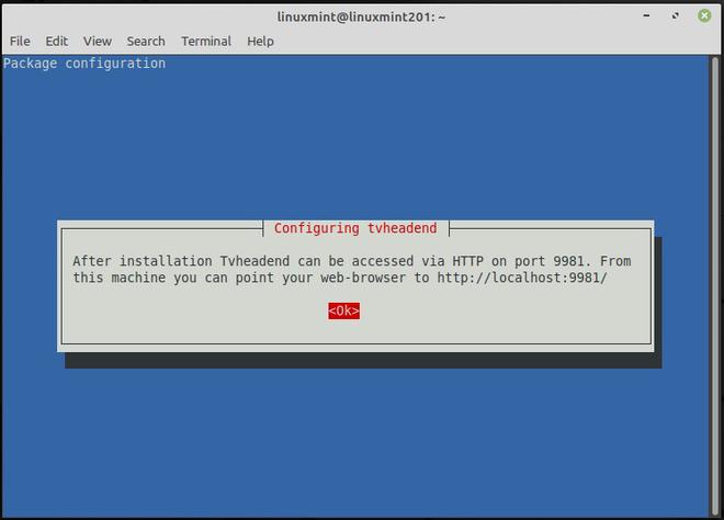 Install Open Source TV Streaming Server TvHeadend in Linux Mint