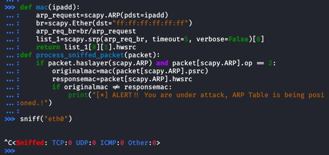 python new network mac address