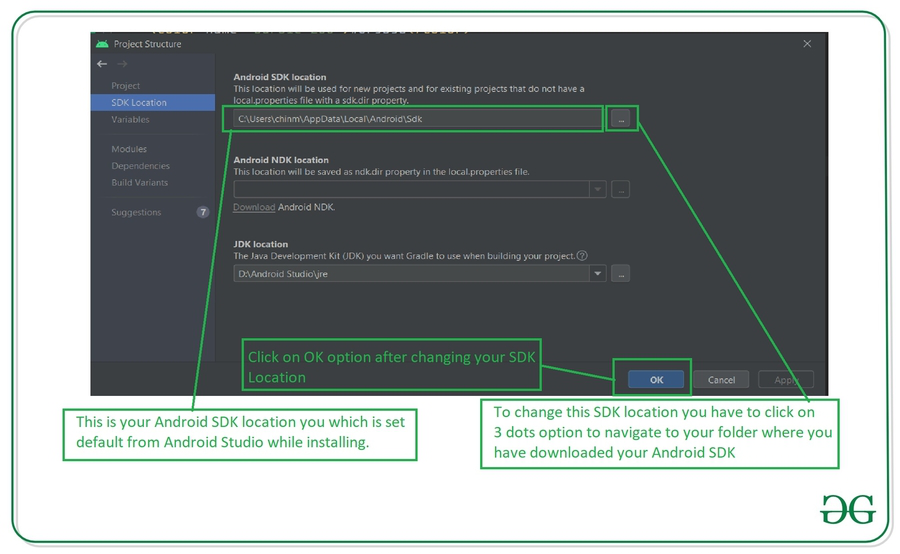 android sdk download finished with wrong size