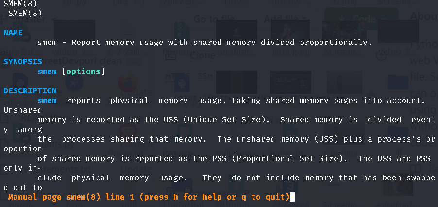 Linux Smem Tool Displays Memory Usage More Accurate