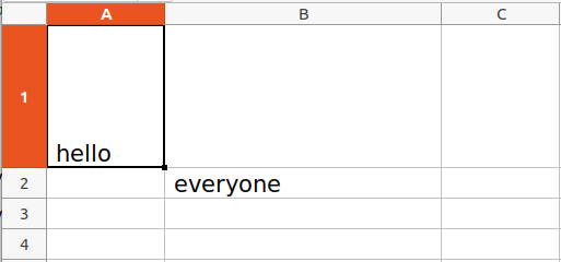 adjusting rows and columns excel python