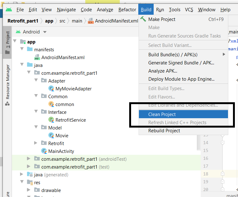 Different Ways to fix “cannot resolve symbol R” in Android Studio -  GeeksforGeeks