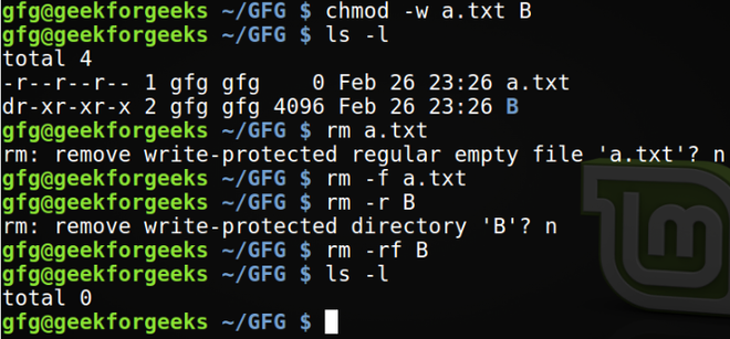 What Actually “rm -rf” Command Do in Linux?