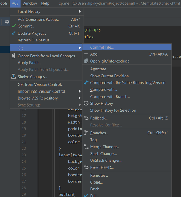 pycharm github