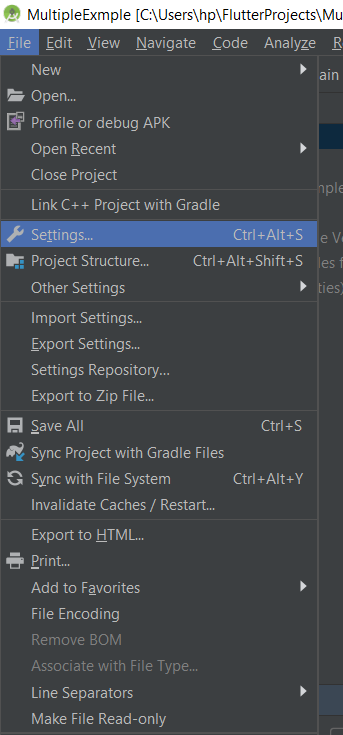 import toast android studio