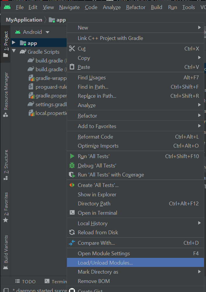 Different Ways to Delete a Module in Android Studio - GeeksforGeeks