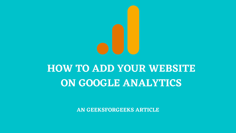 add website on google analytics