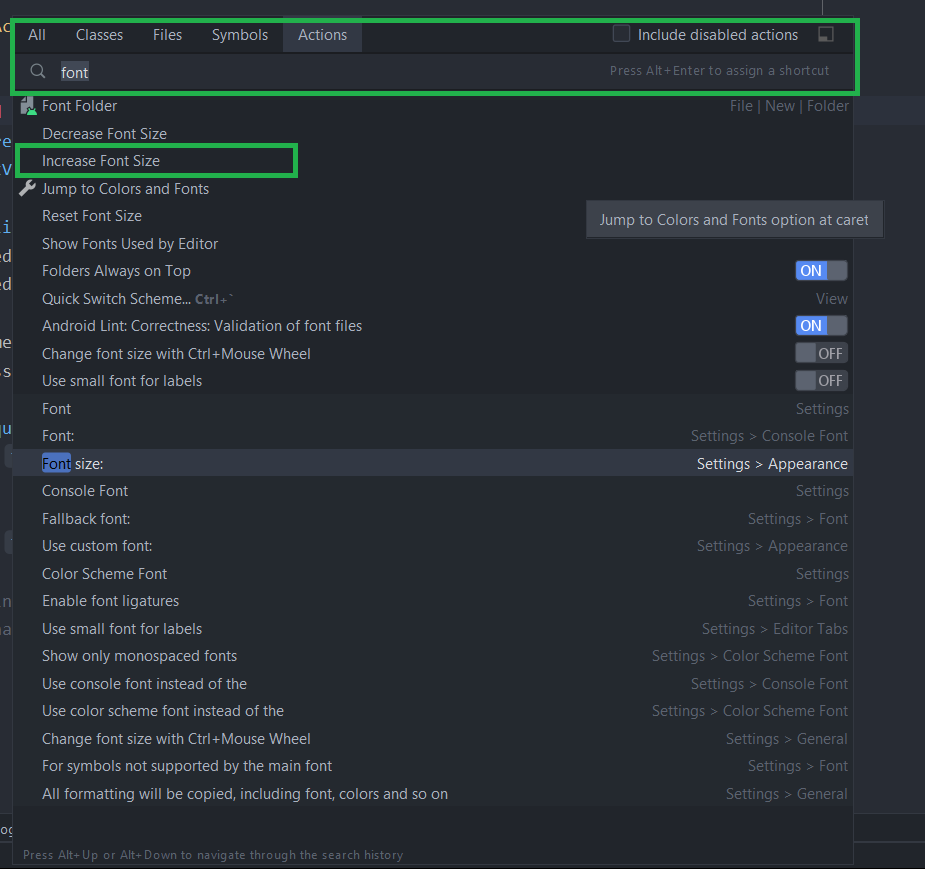 android studio download size