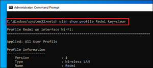 How To Find The Wi Fi Password Using Cmd In Windows Geeksforgeeks