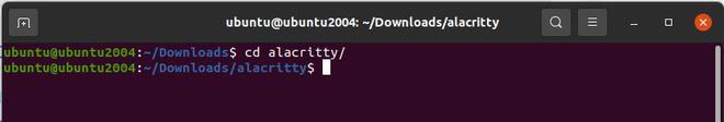 alacritty linux