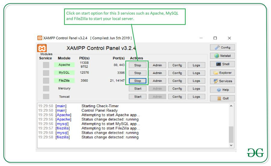 phpmyadmin xampp create new user