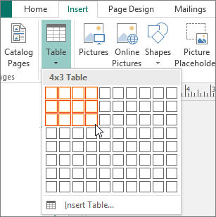 parts of microsoft publisher 2022