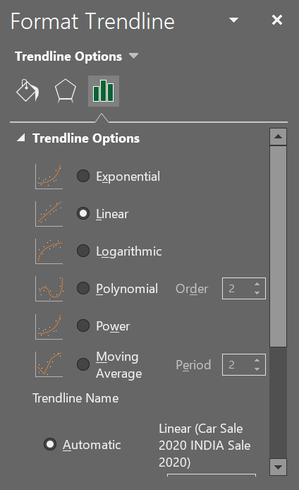 how-to-add-trendline-in-excel-chart-geeksforgeeks