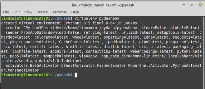 pydash a python app for monitoring your linux server