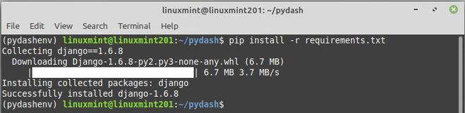 pydash a python app for monitoring your linux server